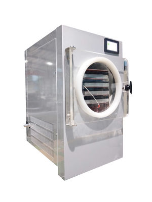 China Gemüsefrucht-Nahrungsmittelgefriertrocknungs-Maschine mit Pumpe 0.4m2 3-4kg/Batch fournisseur