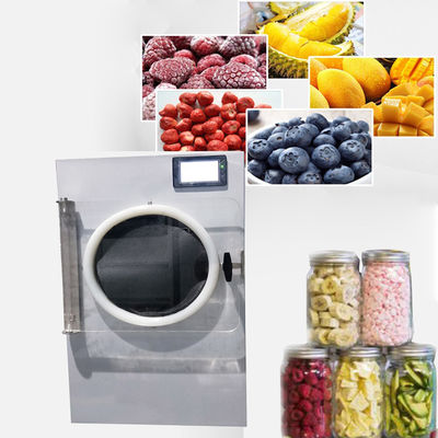 China 0.6sqm 6kg 8kg Mini Freeze Dryer Machine Vacuum, der Platte SUS304 einfriert fournisseur