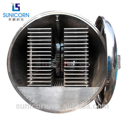 China Vakuum gefriertrocknete Nahrungsmittelmaschinen-umfangreiche ausgezeichnete Temperaturüberwachung fournisseur