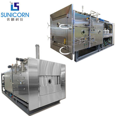 China Handelsgefriertrocknungs-Ausrüstung 10sqm 100kgs, Nahrungsmittelvakuumfrost-Trockner fournisseur
